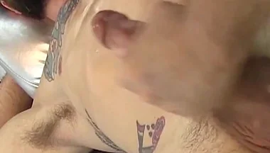 Horny Gay Leeroy Offer His Big Dick on POV Massage
