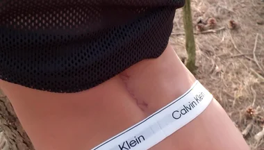 The Tall Brit Fucks Twink Luca in the Woods