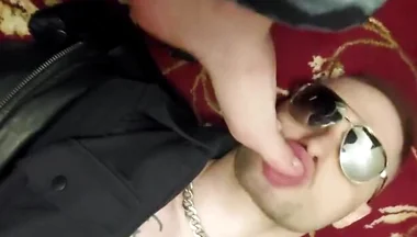 Master Cop boots socks feet licking