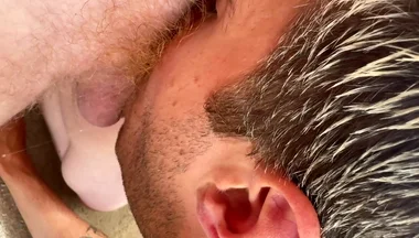 Step Bro Taking Eight Inch White Monster Alpha Cock
