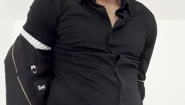 Handsome Gets Tattooed in Suit