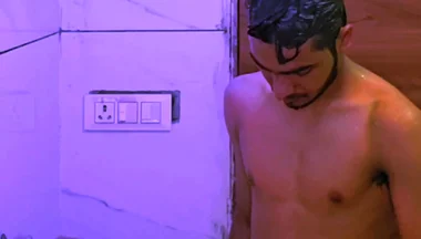 Young Boy Naked Having Fun