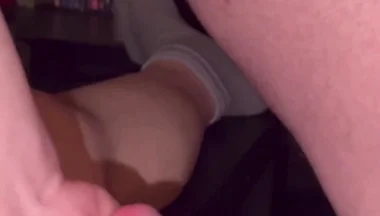 Cumparty: My Little Uncut Cock Is Squirted Full of Cum and Jerked off with It Until I Squirt Too