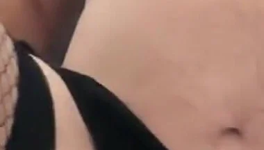 Stripping off Mom's Lingerie