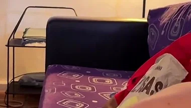 Secret Blowjob During Movie Night While Their Friends Are Right There