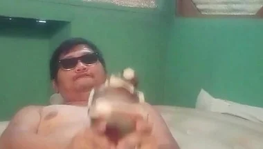 Quick Fucking My Doll on My Airbed Inside My Room