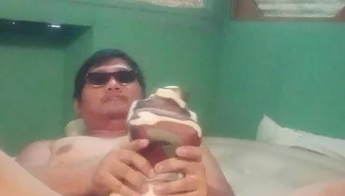 Quick Fucking My Doll on My Airbed Inside My Room