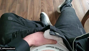 Masked Hunk Phantomgentx Strokes Big Dick with Kinky Dirty Talk