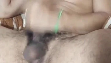 A Big Load of Cum From the Dark-skinned Brazilian with a Big Dick