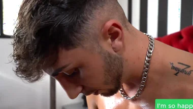 Brunette Guy Jerkoff
