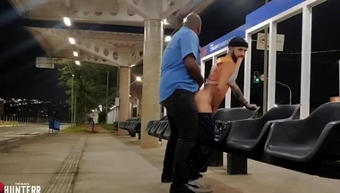 Bus Driver Picking up Passenger at Stop Video 2