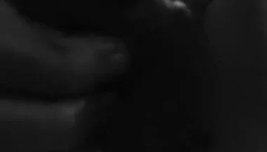 Stroking Hard Cock in Black and White with Lots of Cum