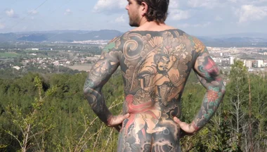 Cumshot in the Forest