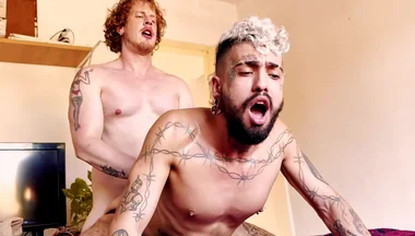 Christian Hunter In Me And My Slutty Brazilian Friend Flip Fuck Hard Loud And Deep