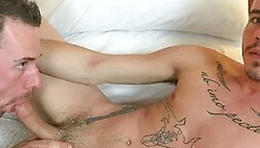 Baxter Black Gets A Load Fucked Out Of Him By A Jock Stud