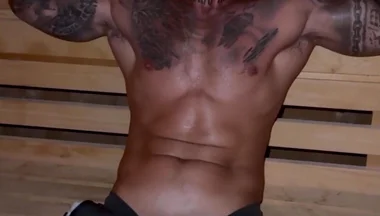 My Cock Cums in the Sauna