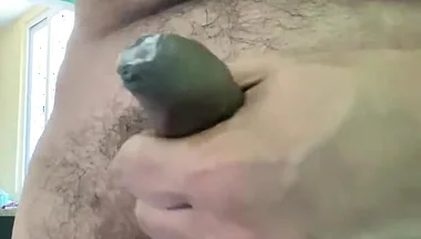 POV Long Cock Cumming Hard