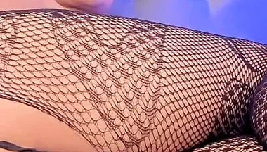 Ken Femboy Perfect Feet in Pantyhose Makes You Foot Tease with Hard Penis and Round Ass