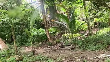 Young Pinoy Twink Jerks off Secretly Outdoors