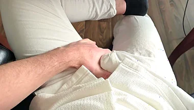 German voice dominates you.. suck my cock... hard glans drips... cum together