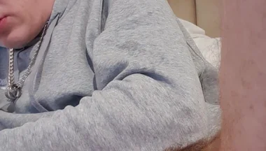 Skinny Lad Messing with Floppy Cock