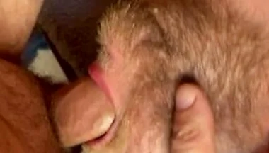 He Cums Whilst I Use His Mouth