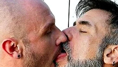 Greg Riley And Lawson James Enjoy Hard Outdoor Pounding