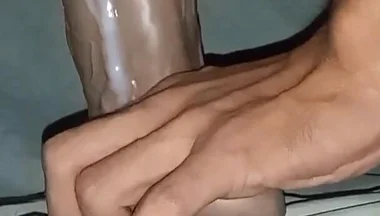 Twink Testing Huge 2.5 Inch Thick Dildo