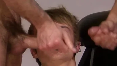 Spanking the Cum Whore Boy