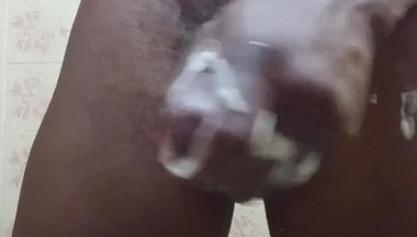 Washroom Masturbating