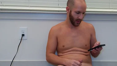 Man Riding Dildo Machine