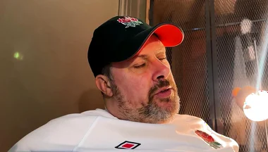 My Feet Getting Massaged After the Match