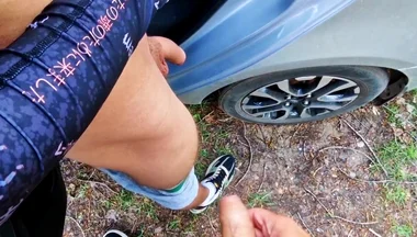 I Fucked a Stranger Athlete Right on the Track in Public on a Cruise Without Condoms with Cum!