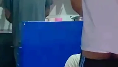 Femboy Gets Fucked Behind Her Boyfriend's Back in the Kitchen
