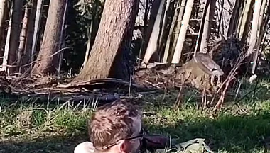 Naked in Forest