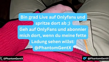 German Stepdaddy Post Work in Leather Shoes Starts Horny Jerking - Phantomgentx