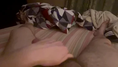 Playing with My Sloppy Wet Penis
