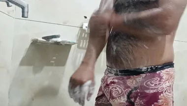 Indian Desi Man Enjoy Masterbation Show with Neighbour Stepfather and Dildo Vibrator
