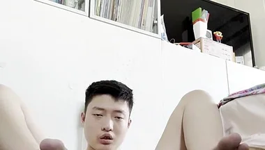 Legs up Self-fucking Desperate Boy