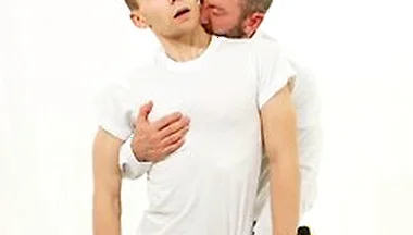 Perv Priest Muscled Madison Tests Twink Boy Adrian Duvals Submission Asshole