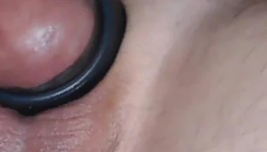 Closeup Anal Games with Pump Until Anal Orgasm