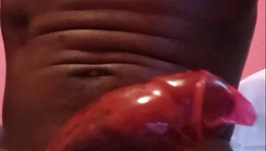 Watch Me Cum Inside a Condom