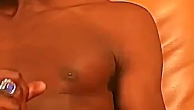 BBC Big Black Cock Sexy Str8 Guy Blows Huge Load! Solo Jerk