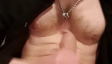 Twink Wanking Massive Uncut Wet Cock