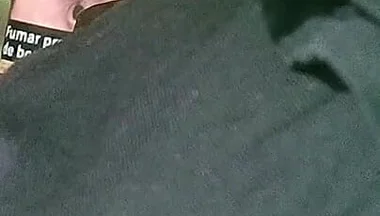 Double Toy Vibrating at the Tip Until Ejaculation
