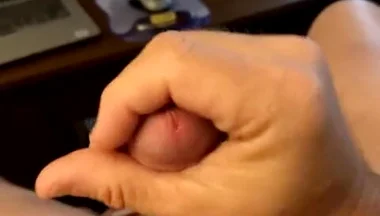 4 Hours Edging Couldn't Hold Back My Orgasm - Frenulum Rubs