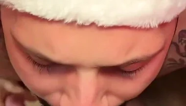 Christmas Gangbang: 3 Massive Cocks, 1 Hungry Hole (part 1)