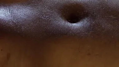 Deep Oily Massage with Alex: Belly Button Play & Cum on His Stomach