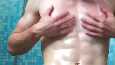 Bohumil Slavik Gets Nice and Clean Before Busting a Big Nut Load