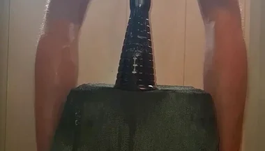 Solo Gay Male - Extreme Anal Destruction Huge Dildo's and Fisting